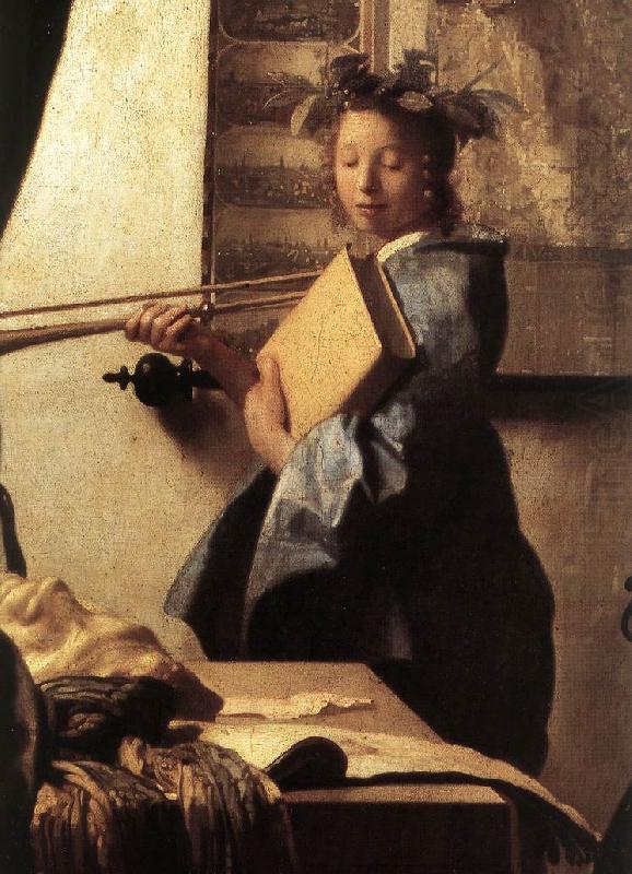 The Art of Painting (detail)  awr, VERMEER VAN DELFT, Jan